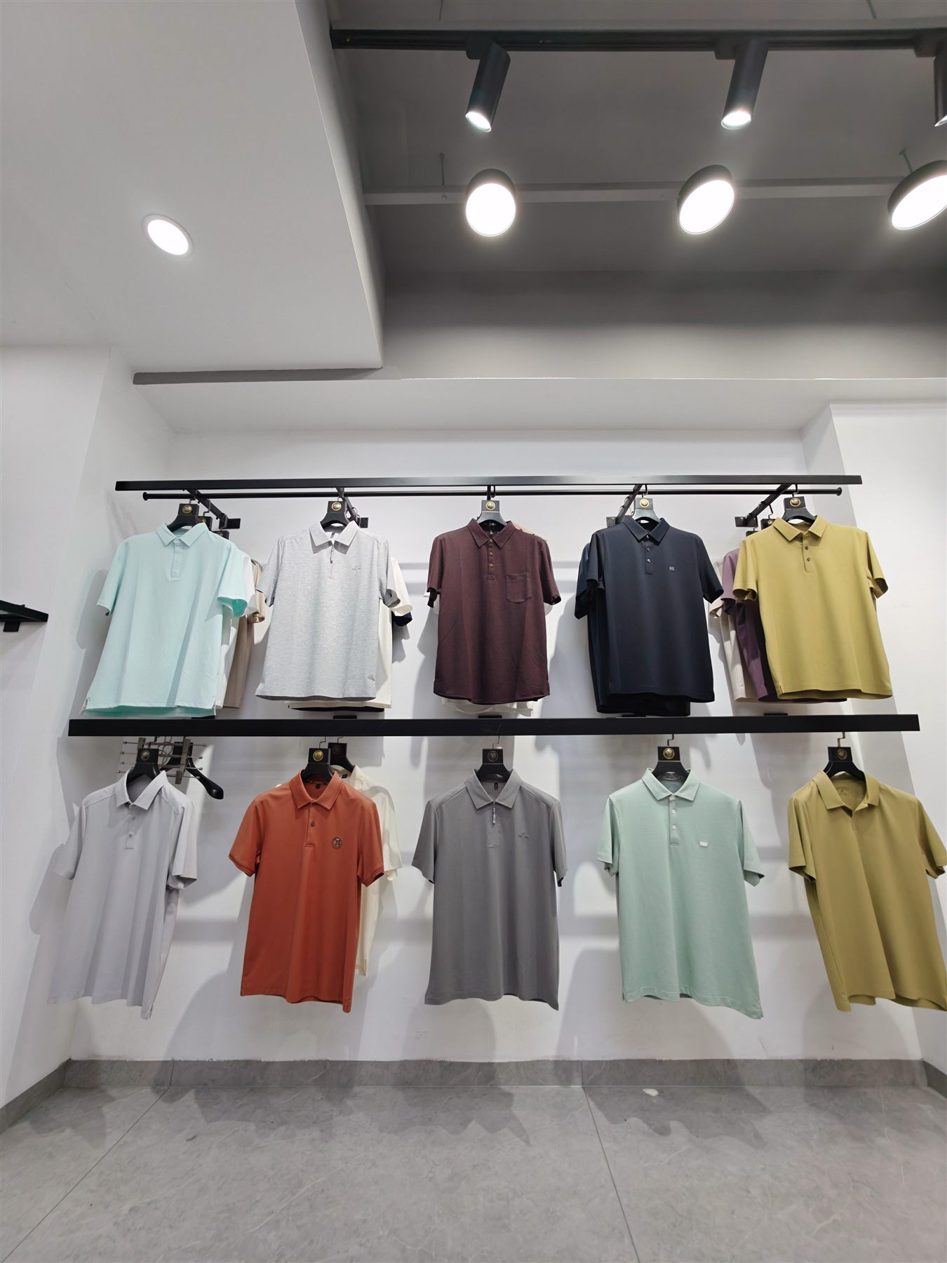 Premium polo fabric application